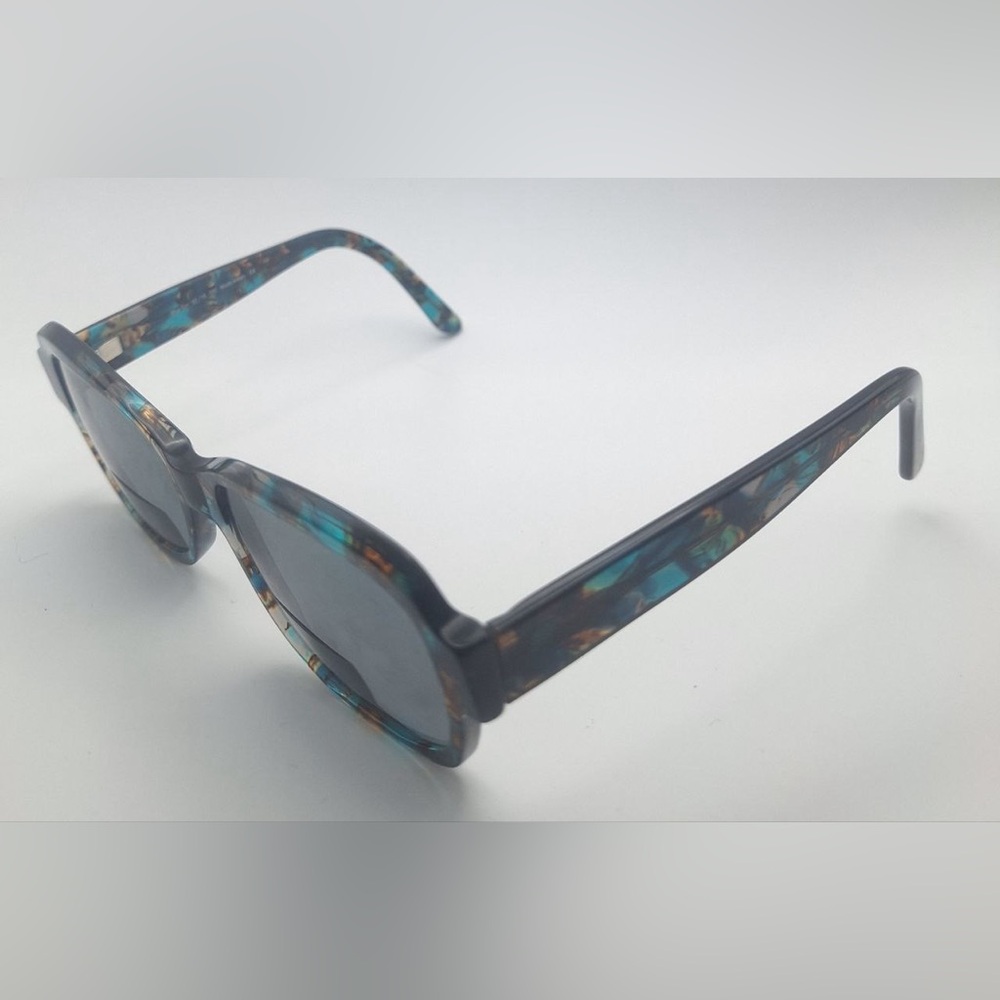 Kirkland Signature Taylor Brown Blue Oval Sunglasses Frames Only - Picture 2 of 8